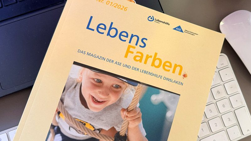 Mitarbeiter- und Kundenmagazin: PR-Redaktion für ASE und Lebenshilfe