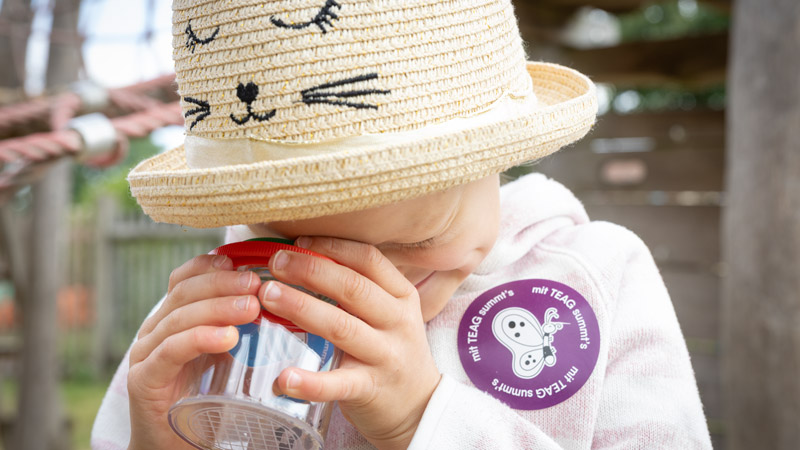Wenn Kinderlachen auf Umweltschutz trifft: Unterwegs mit der TEAG und ihren Insektenhotels