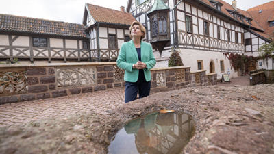 Wartburg bei Eisenach: Alles andere als ein Burgfräulein
